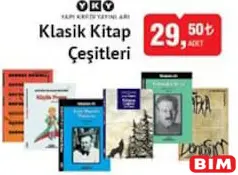 YKY KLASİK KİTAP ÇEŞİTLERİ